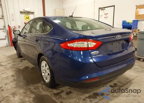 2014 Ford Fusion S from USA, damaged, VIN 3FA6P0G75ER141989
